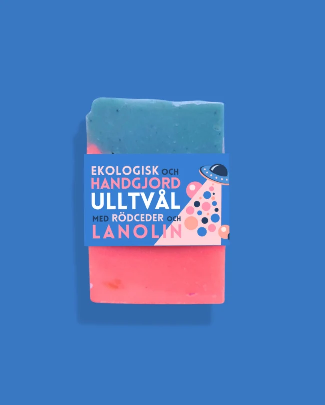 Ulltvål, innehållande lanolin och rödcederolja, olika storlekar