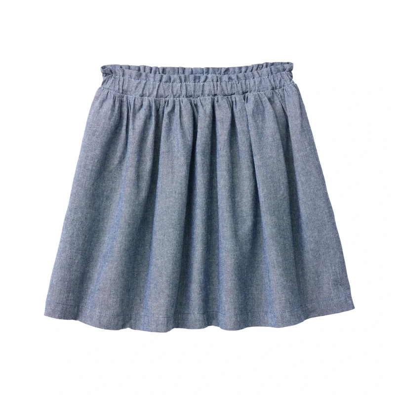 Kjol jeansblå