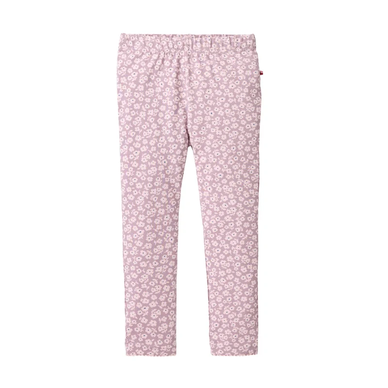 Leggings ljuslila blommiga