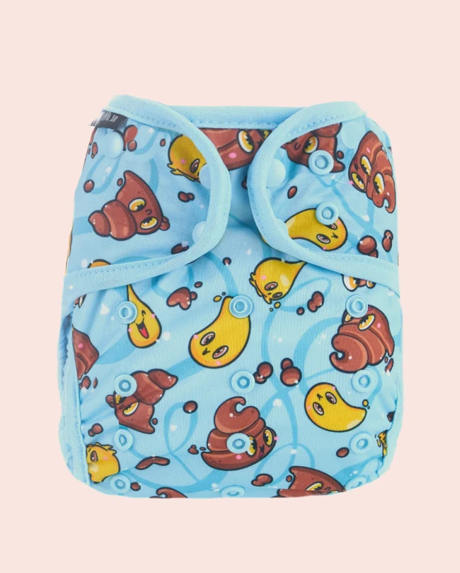 Blöjskal i one size, Mini Pee&Poo