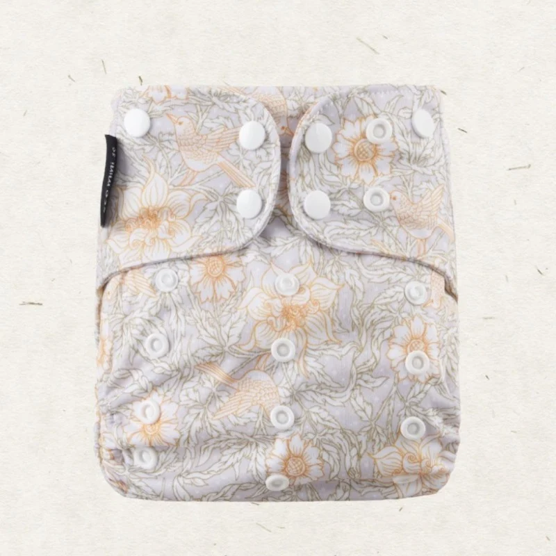 One Size Coolmax Pocket Diaper. Lace