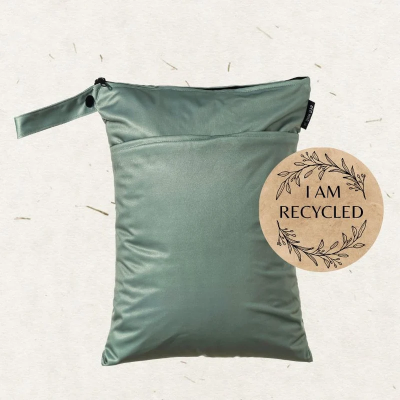 Medium Wet Bag. Moss