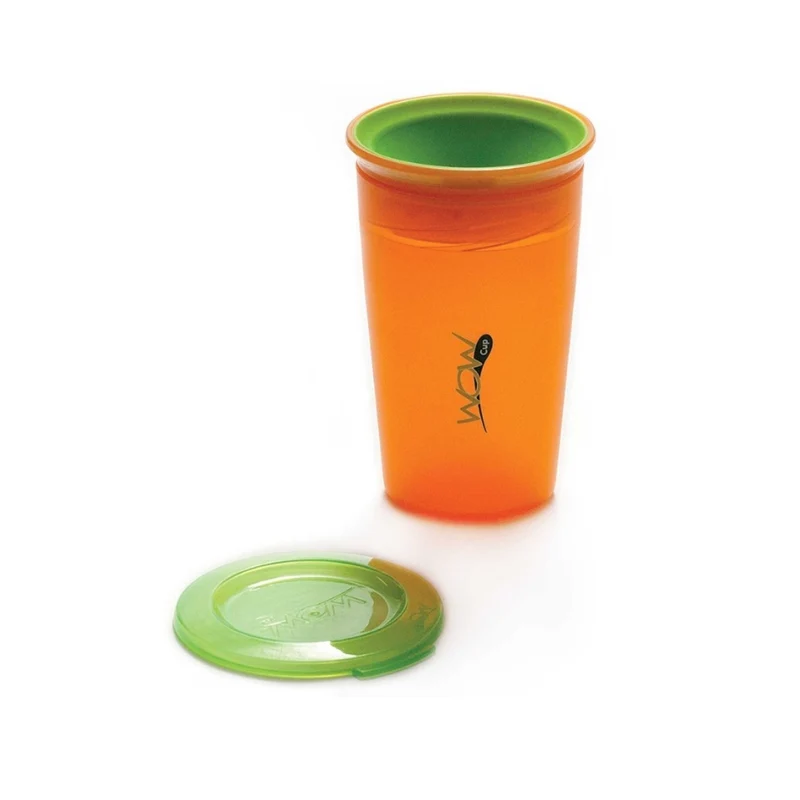 *Wow Cup｜Kids 360度防漏學飲杯 266ml｜橙色｜適合12個月以上