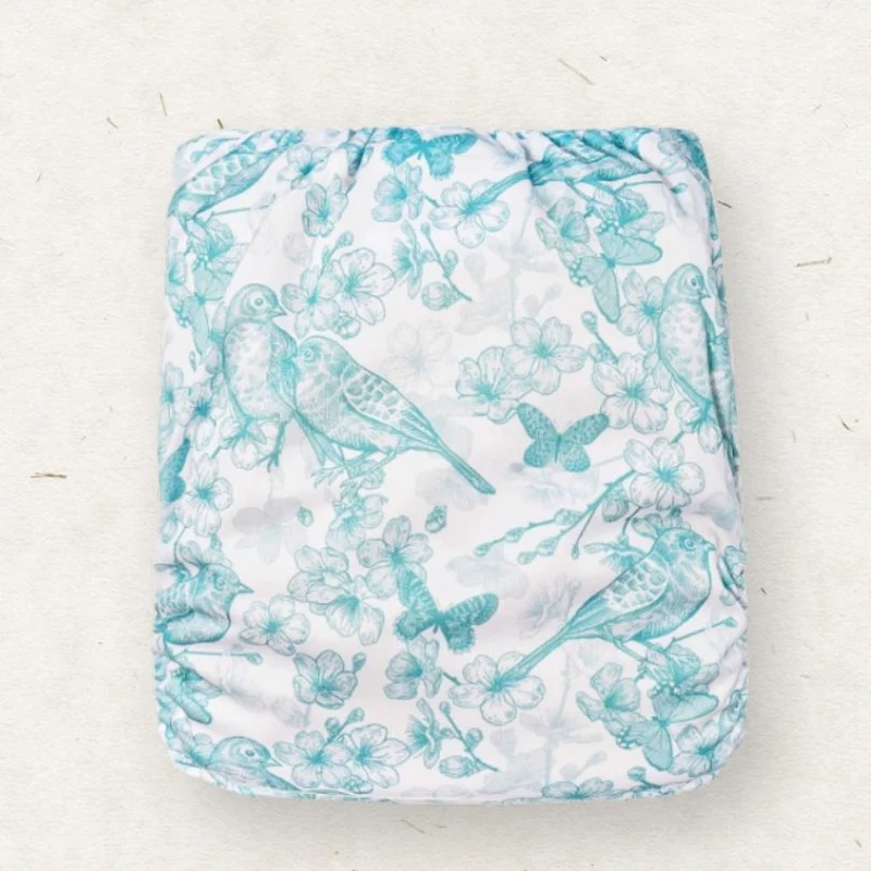 One Size Coolmax Pocket Diaper. Whisper