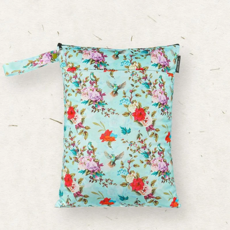 Medium Wet Bag. Secret Garden