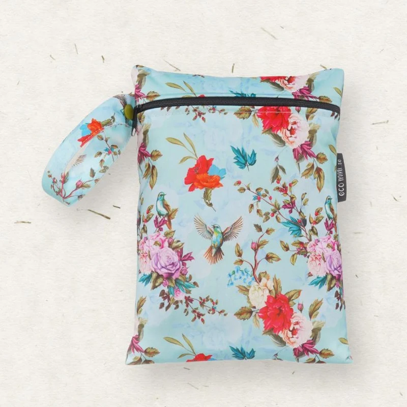 Small Wet Bag. Secret Garden