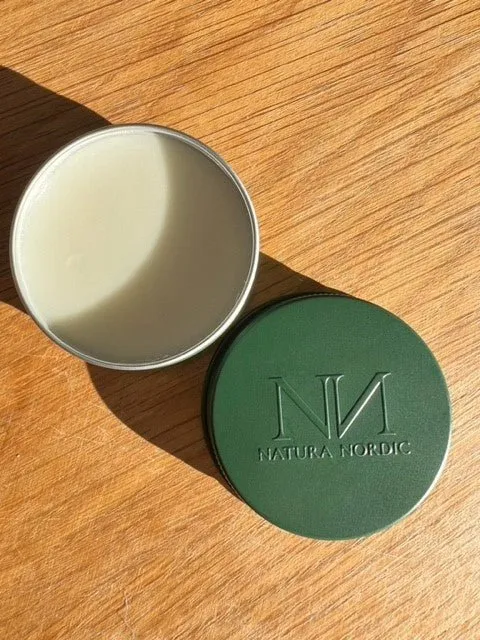 Naturlig creme deodorant, Eau Claire (Broget salvie/Geranium), aluminiumfri og plastfri, Natura Nordic (Vegansk)