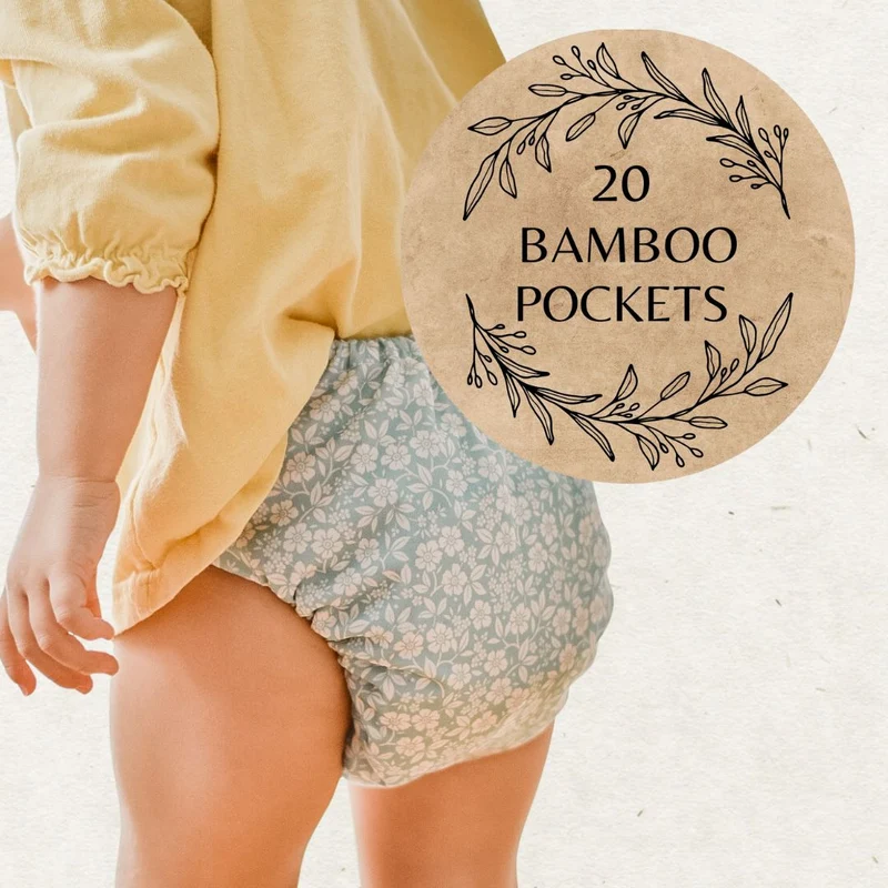 20-pack Bamboo Pocket