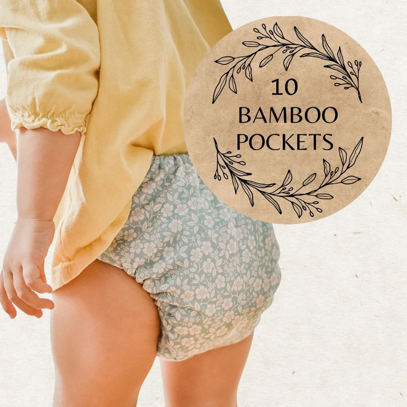 10-pack Bamboo Pocket