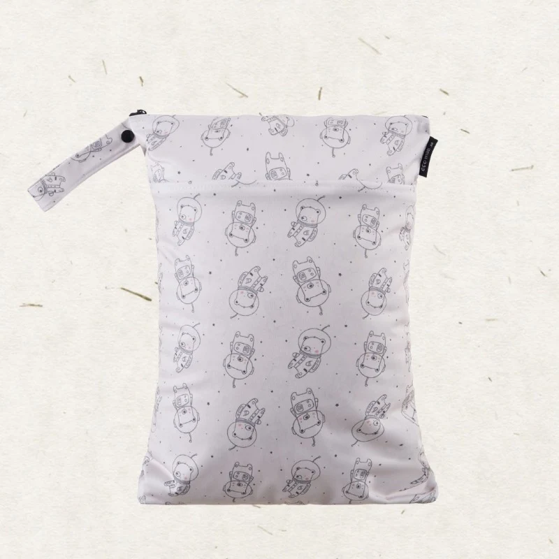 Medium Wet Bag. Space Teddy