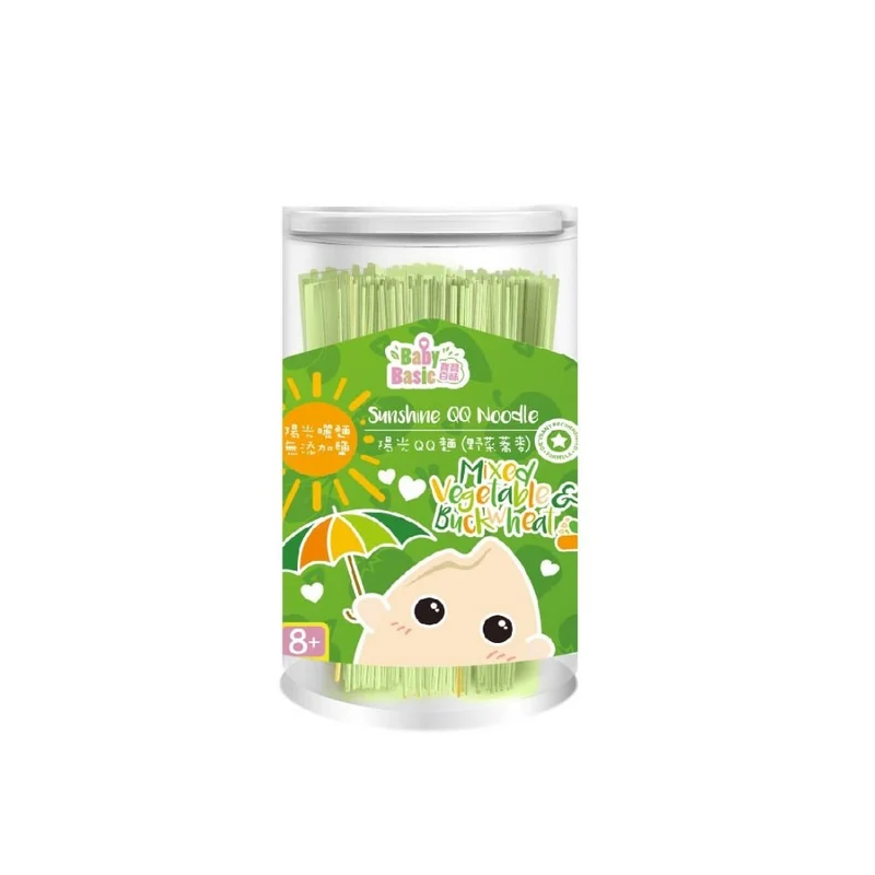Baby Basic 寶寶百味｜陽光 QQ 麵｜野菜蕎麥