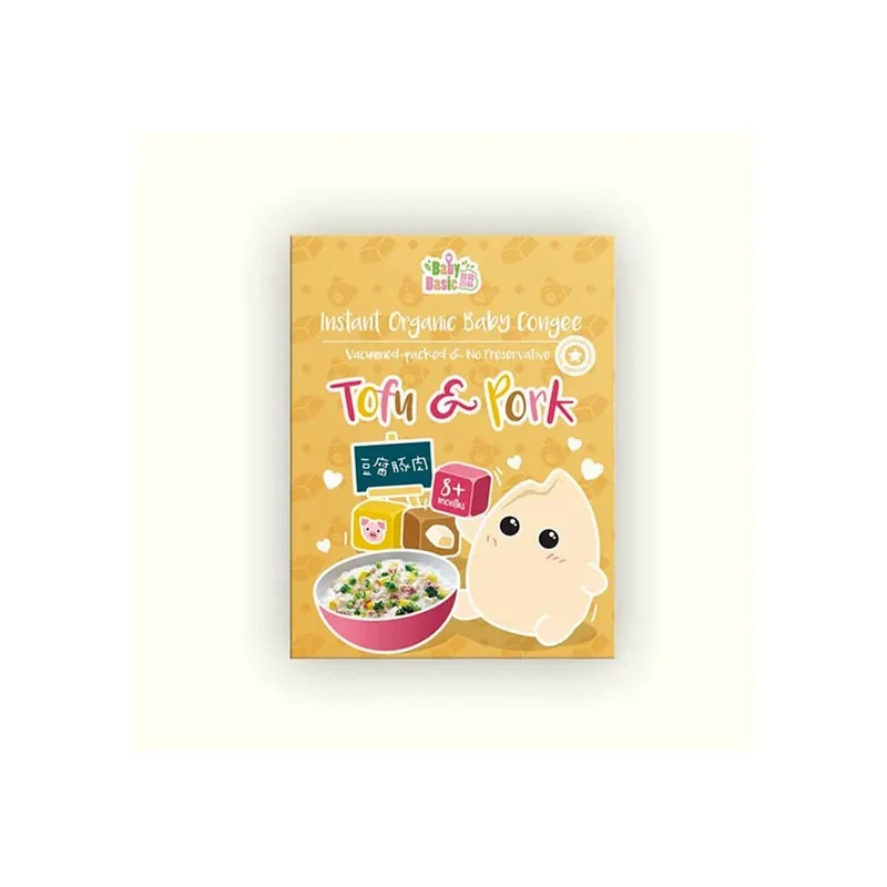 Baby Basic 寶寶百味｜即食有機米米粥｜豆腐豚肉