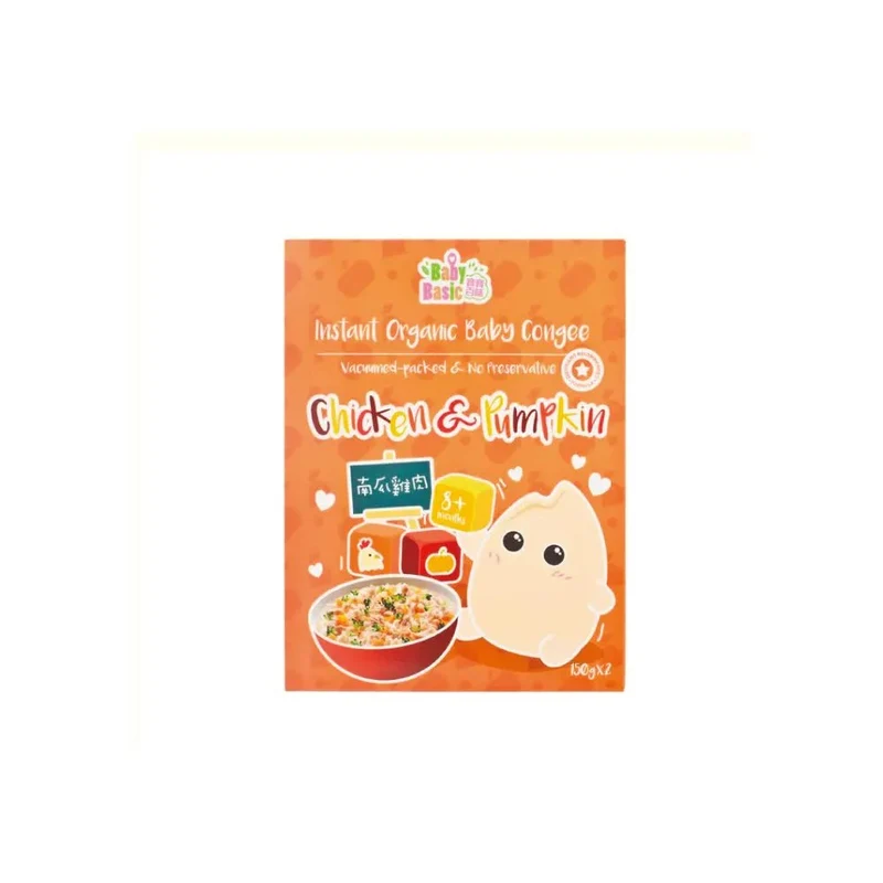Baby Basic 寶寶百味｜即食有機米米粥｜南瓜雞肉
