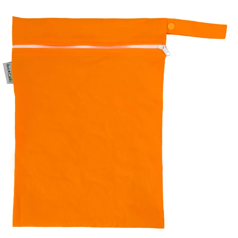 avo+cado Wetbag Medium med ett fack - Orange
