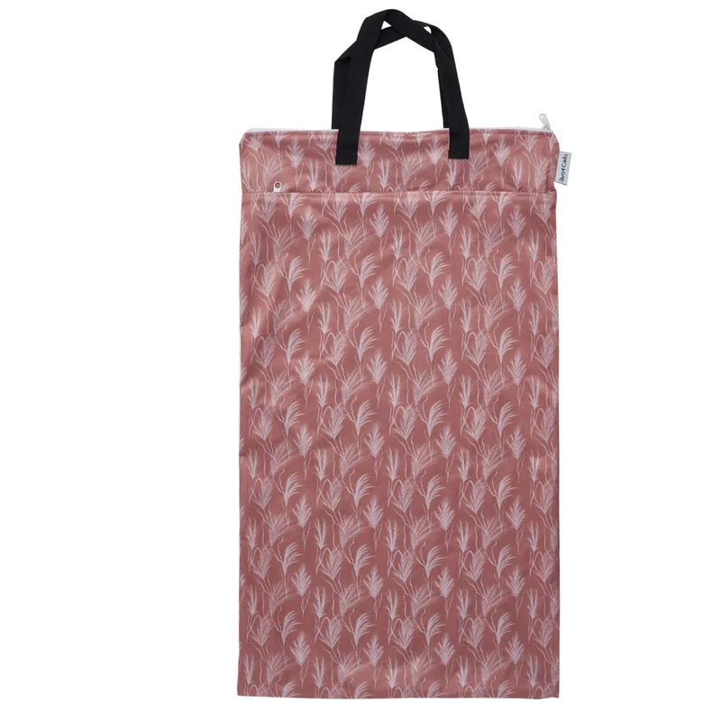 avo+cado Wetbag Large med två fack och handtag - Pampasgras