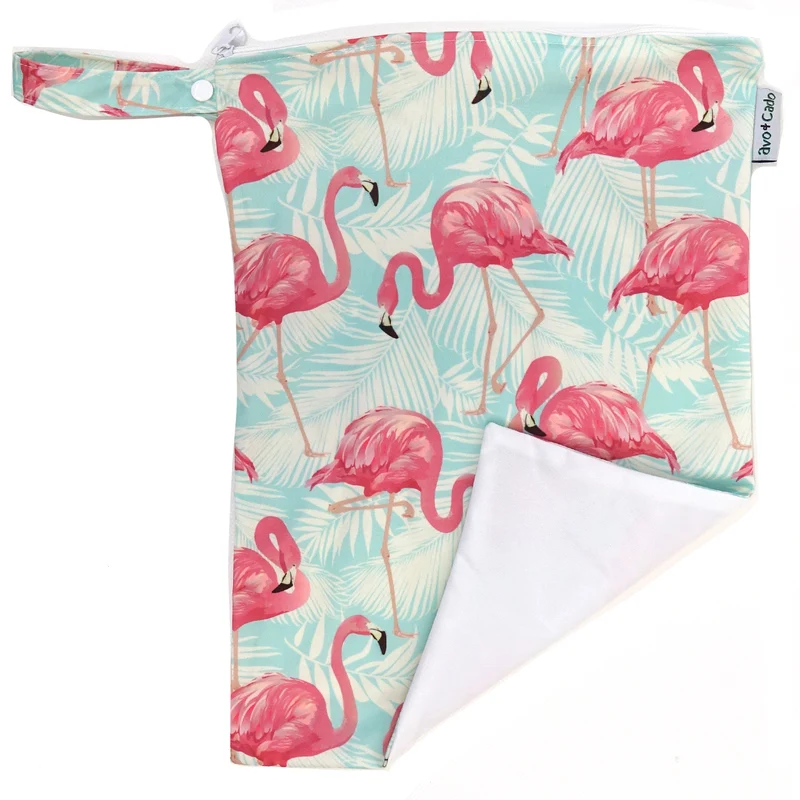 avo+cado Wetbag Medium med ett fack - Flamingo
