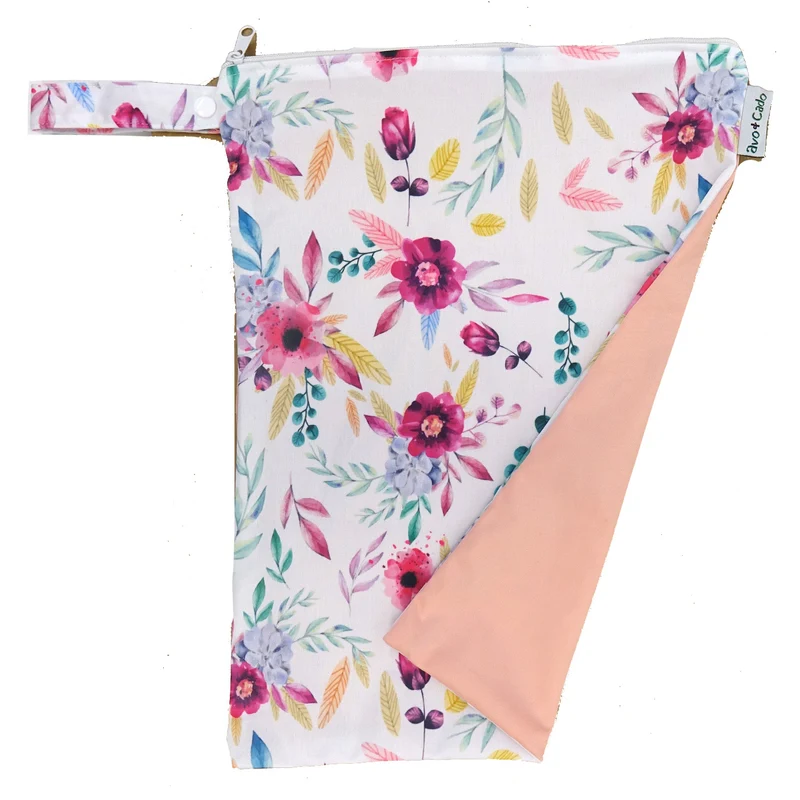 avo+cado Wetbag Medium med Ett Fack - Flowers
