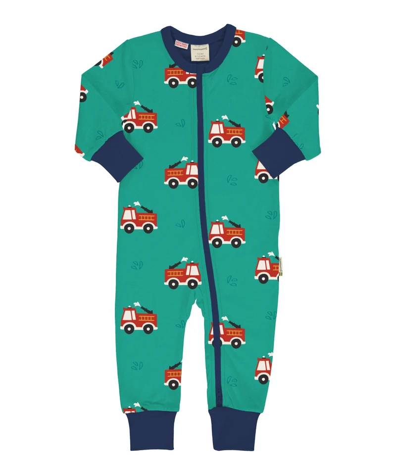 Babypyjamas brandbilar