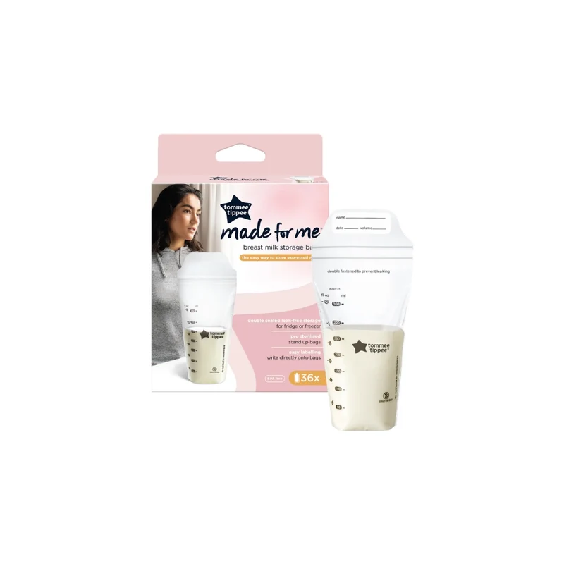 Tommee Tippee｜Made for Me 儲奶袋 36個裝
