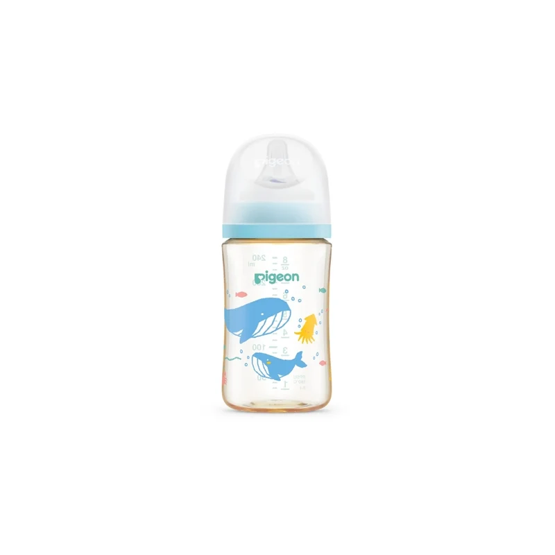 Pigeon｜第三代母乳實感PPSU奶瓶｜240mL｜Ocean Dive｜香港行貨