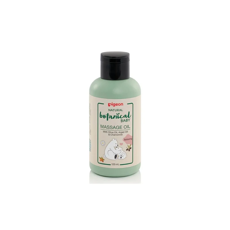Pigeon｜Natural Botanical 有機嬰兒按摩油 120毫升