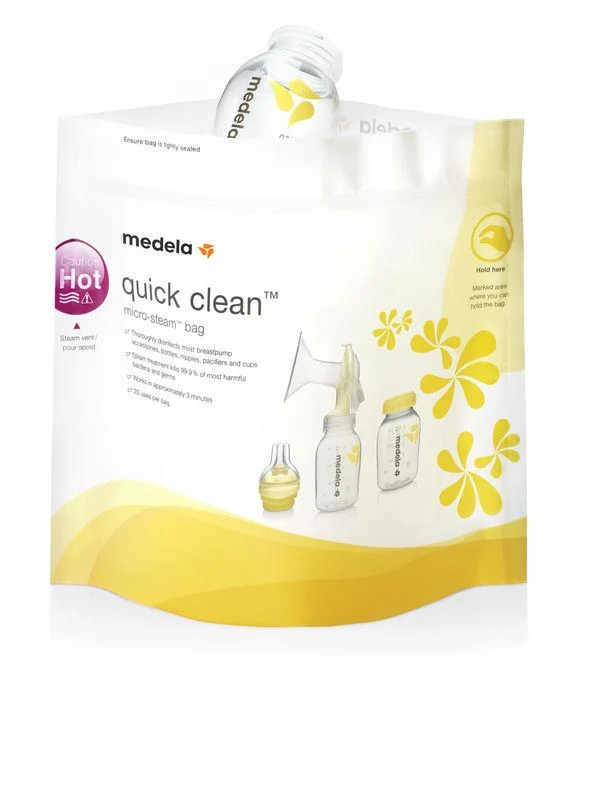Medela Quick Clean sterilisationsposer til mikroovn, 5 stk.
