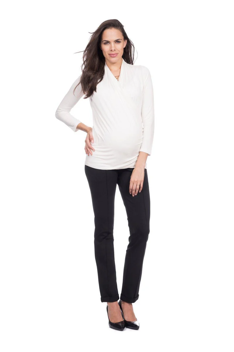Melanie Wrap bluse til gravid fra Seraphine
