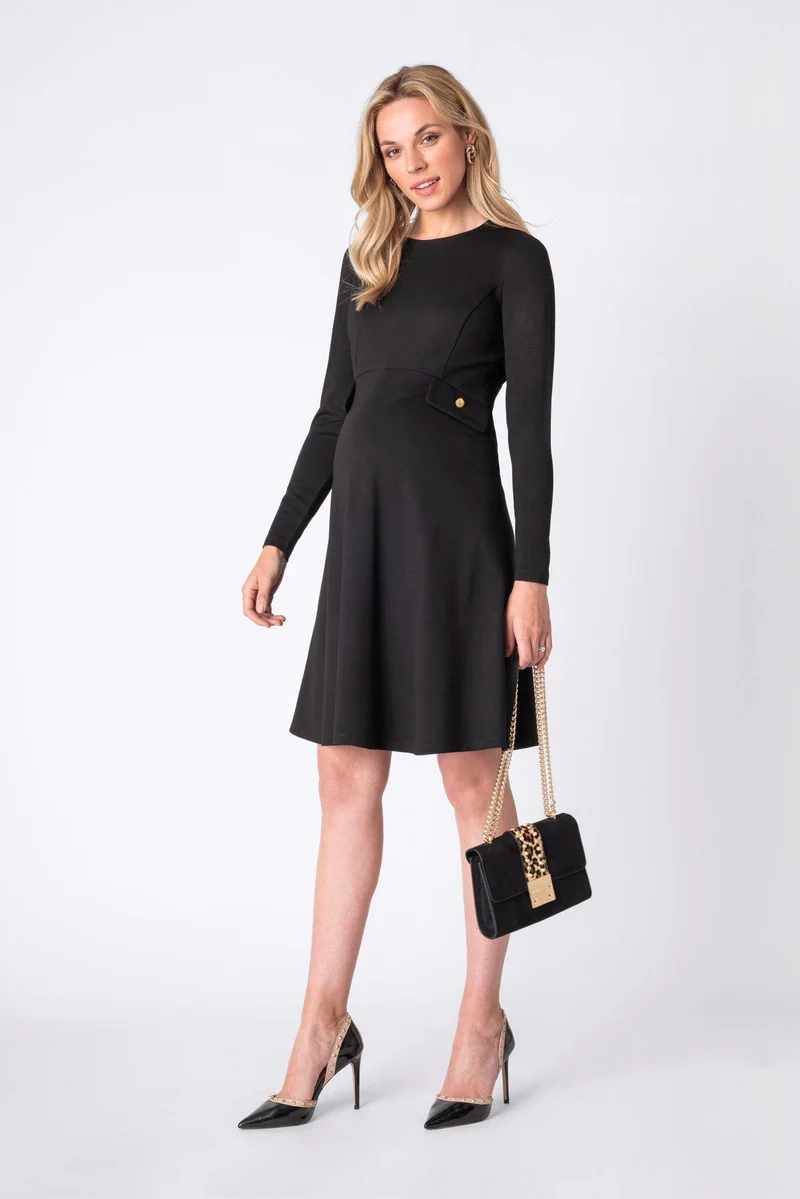 Lyanna Fit and Flare kjole til gravid fra Seraphine