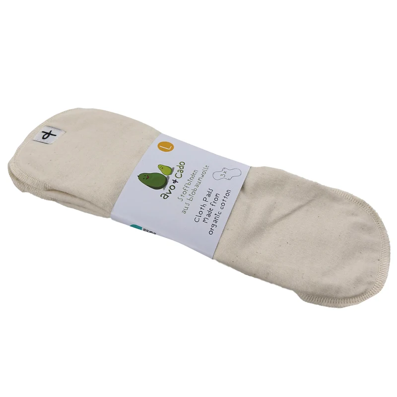 avo+cado Tygbinda i ekologisk bomullsflanell - 3-pack