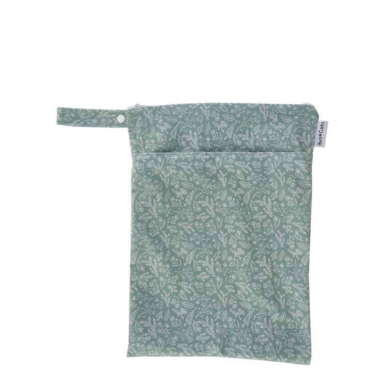 avo+cado Wetbag Medium med två fack - Herbs
