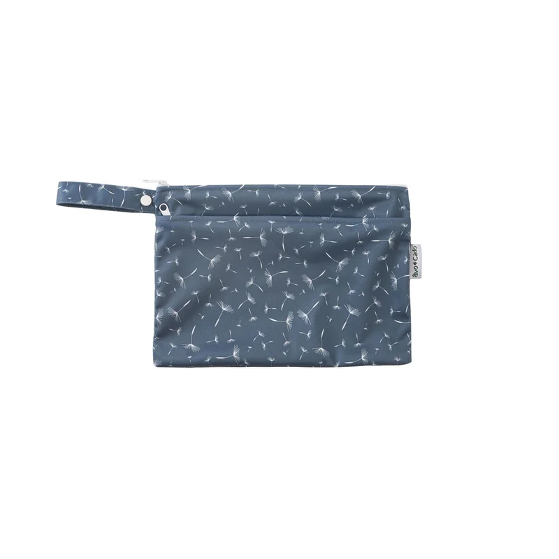 avo+cado Wetbag Small med två fack och handtag - Dandelion