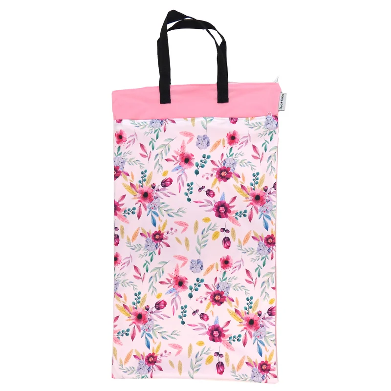 avo+cado Wetbag Stor med Två Fack och Handtag - Flowers
