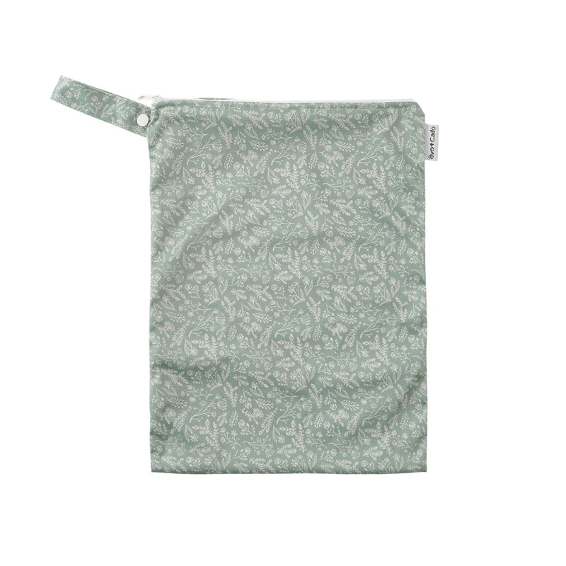 avo+cado Wetbag Medium med ett fack - Herbs