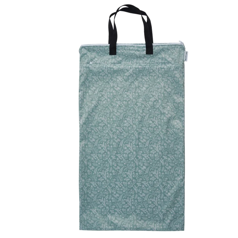 avo+cado Wetbag Large med två fack och handtag - Herbs