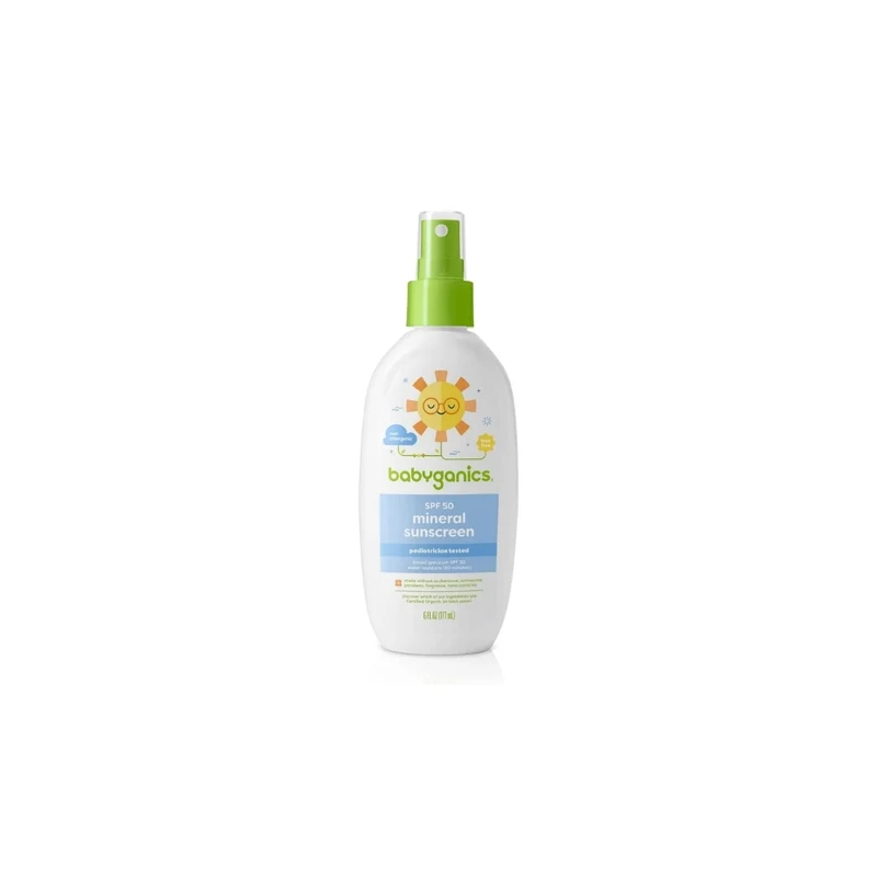 Babyganics｜SPF 50+ 寶寶防曬潤膚噴霧 6oz