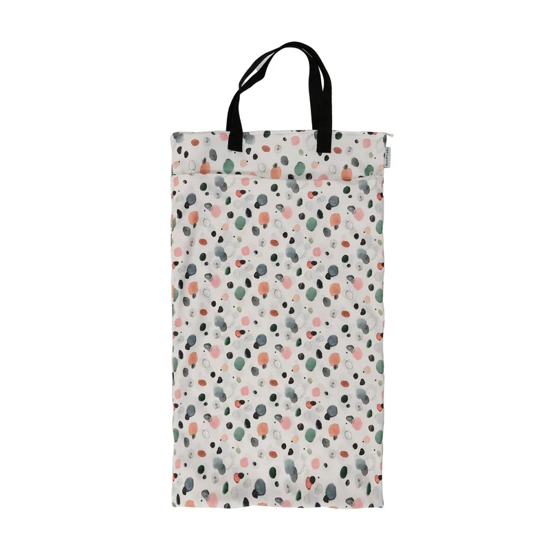 avo+cado Wetbag Stor med Två Fack och Handtag - Terrazzo