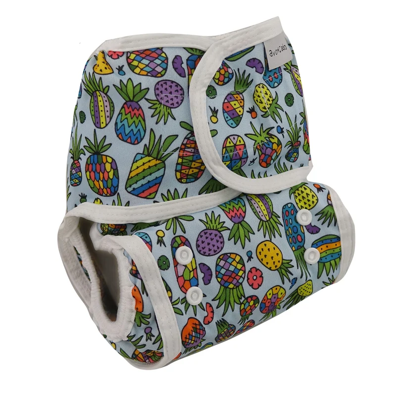 avo+cado one size sprout cover (kardborre) - Funky Pineapples, Groovy Whales, Happy Turtles, Jungle Leaves, Avocado Heroes