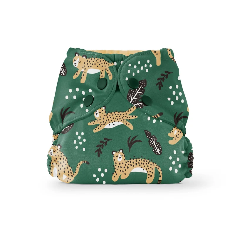 Yttertyg (+ badblöja): Winter Water Factory Wild Cats / storlek 2 (8–16 kg)