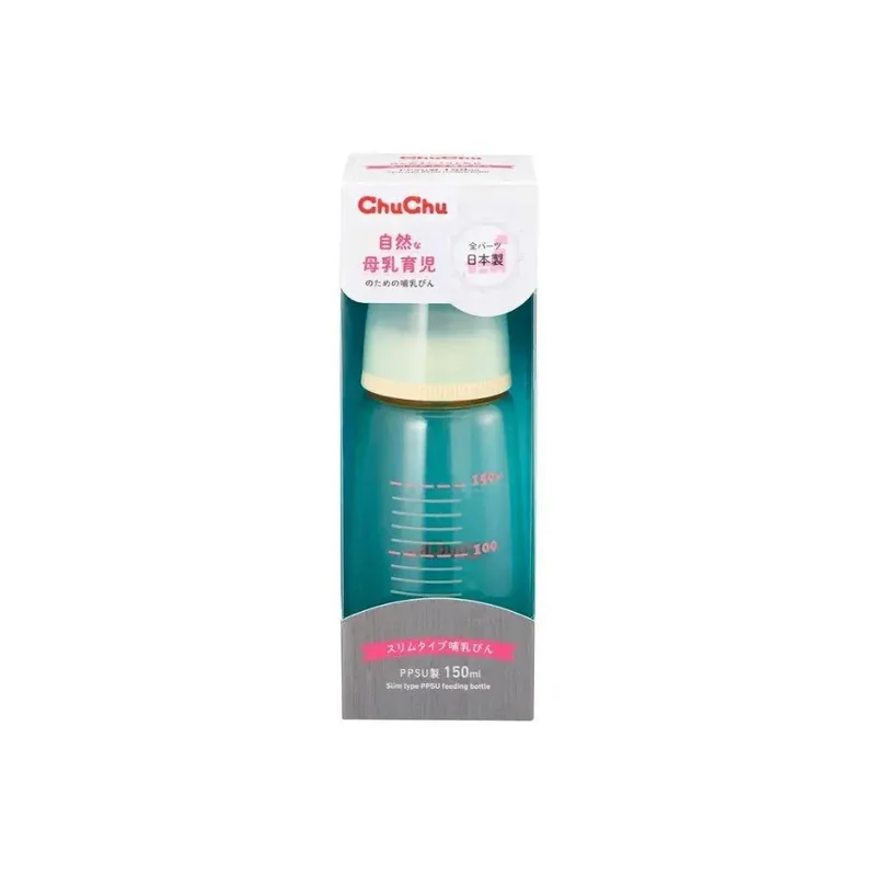 Chuchubaby｜自然標準口徑PPSU奶瓶奶樽｜150mL