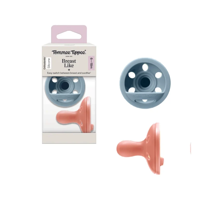 Tommee Tippee｜6-18個月仿乳型安撫奶嘴(2個裝)
