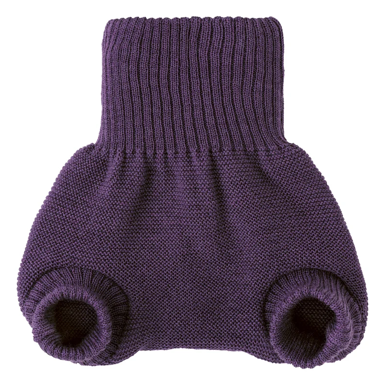 Disana blöjbyxor i merinoull – Aubergine