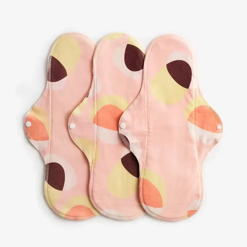 Imse Vimse Nattbinda (tygbinda) i Ekologisk Bomullsjersey - 3 stycken - Pink Hoop