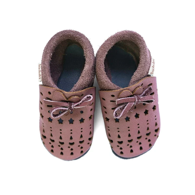 Baobaby sandaler - Dots Grapeshake L