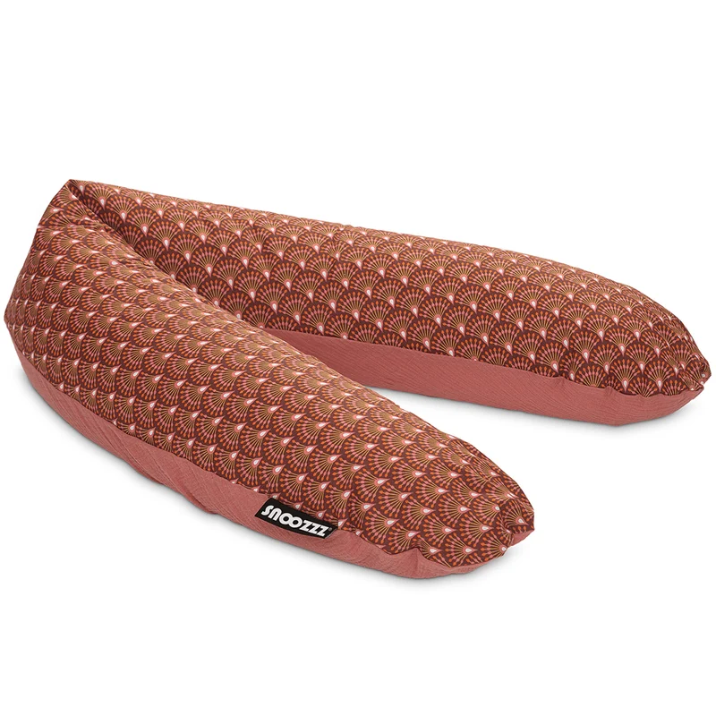 Snoozzz Graviditets- och amningskudde - Ginza Marsala