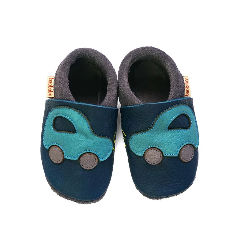 Baobaby Klassiska Babyskor - Buggy Navy L