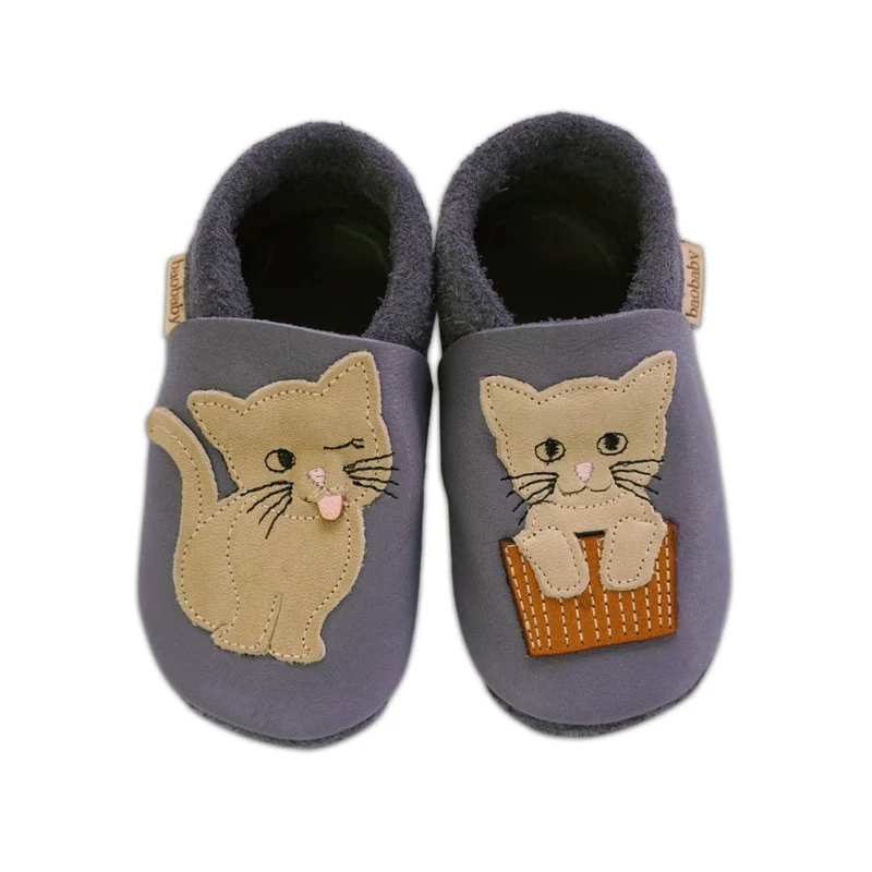 Baobaby Classic Baby Shoes - Cat's Kiss Grey XXL