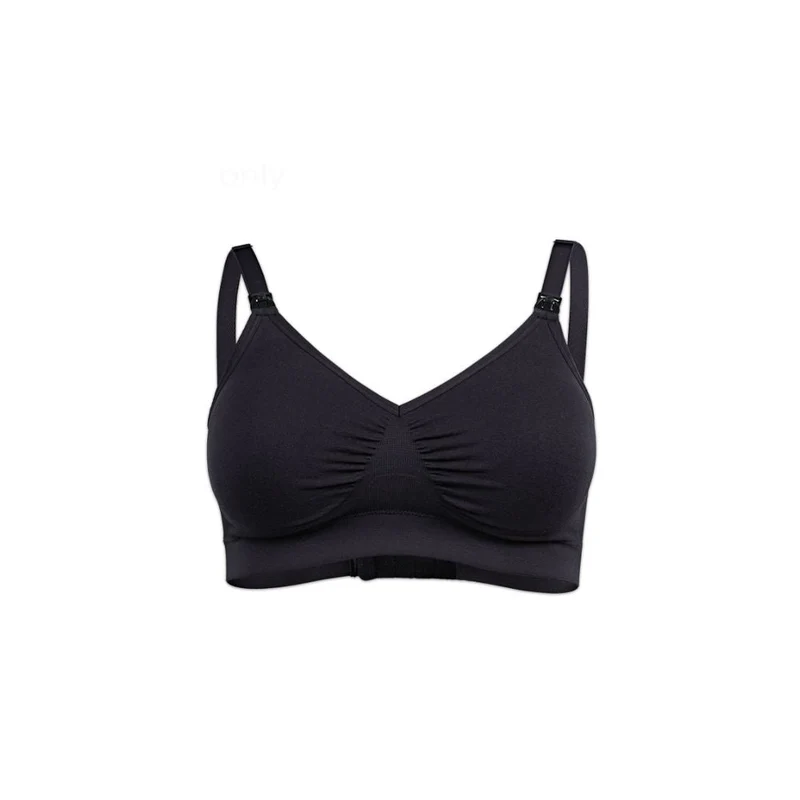 Medela｜Comfy Bra 輕盈無縫哺乳內衣｜黑色