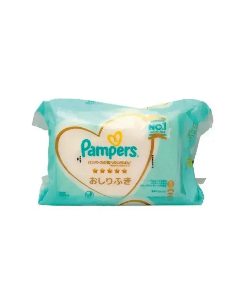 Pampers｜幫寶適特級棉柔嬰兒濕紙巾 56枚｜兩包