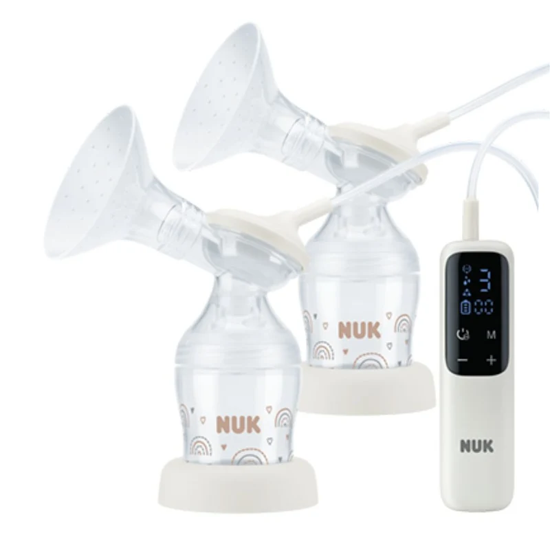 NUK｜便攜式電動雙泵奶泵