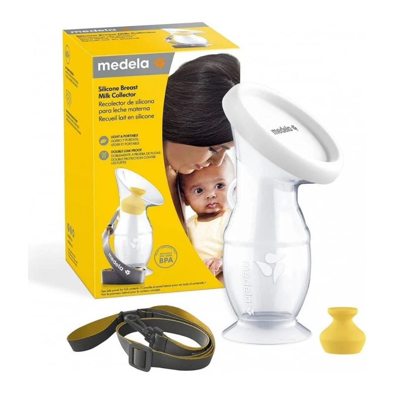 *Medela｜矽膠 100mL 母乳接奶器套裝